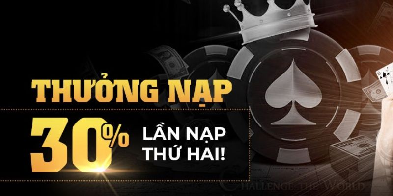 Khuyến mãi nạp tiền lần 2 uy tín