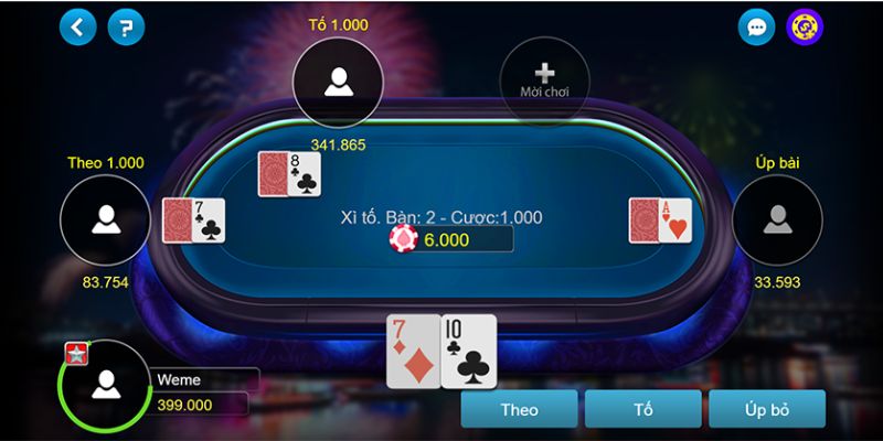 Sai lầm trong kinh nghiệm chơi xì tố online